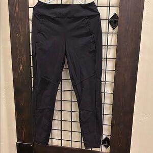 Athleta Black Headlands Hybrid Trek Tights